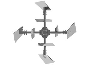 Double Circle Paddle Mixer